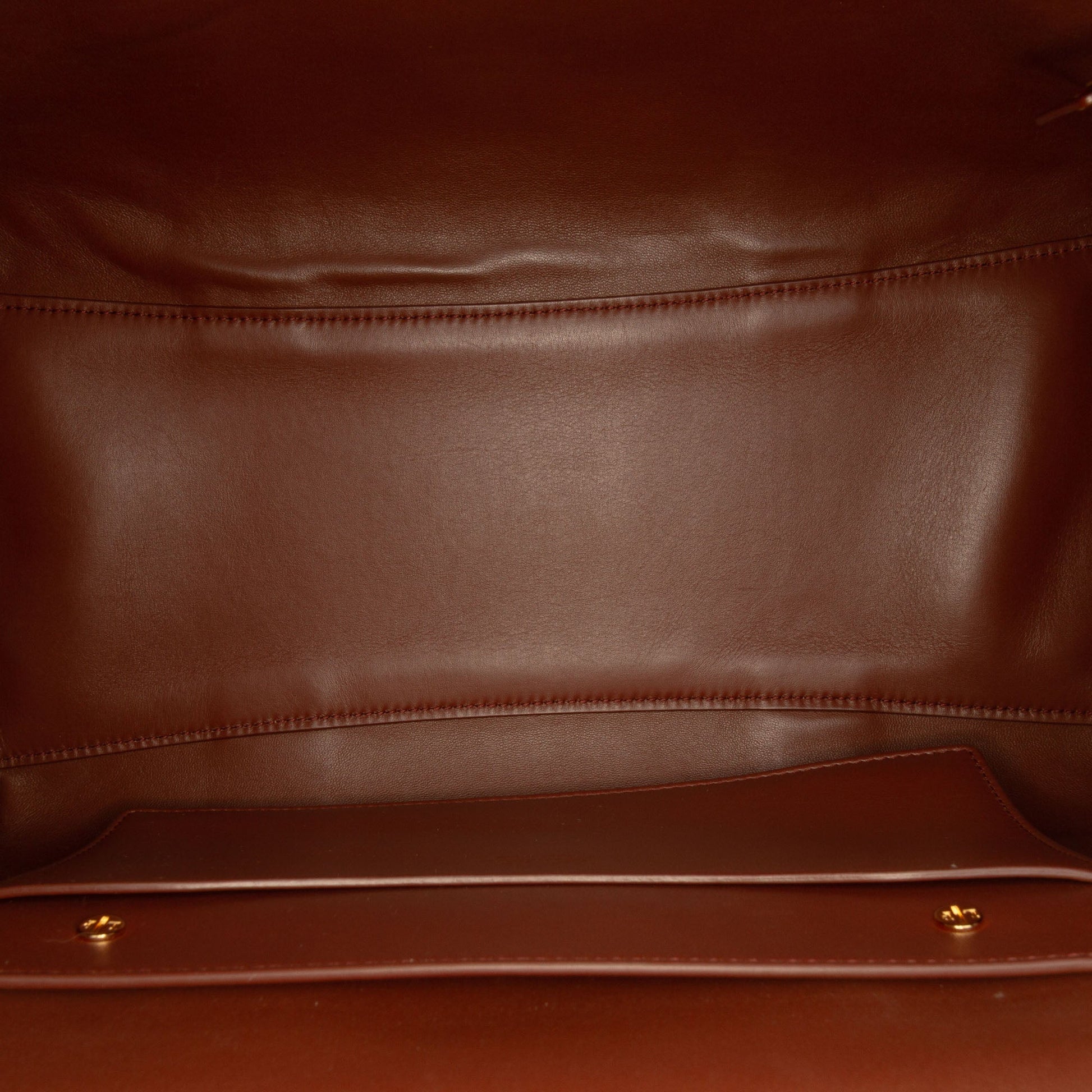 Loro Piana Toile Herringbone and Leather Loom L32