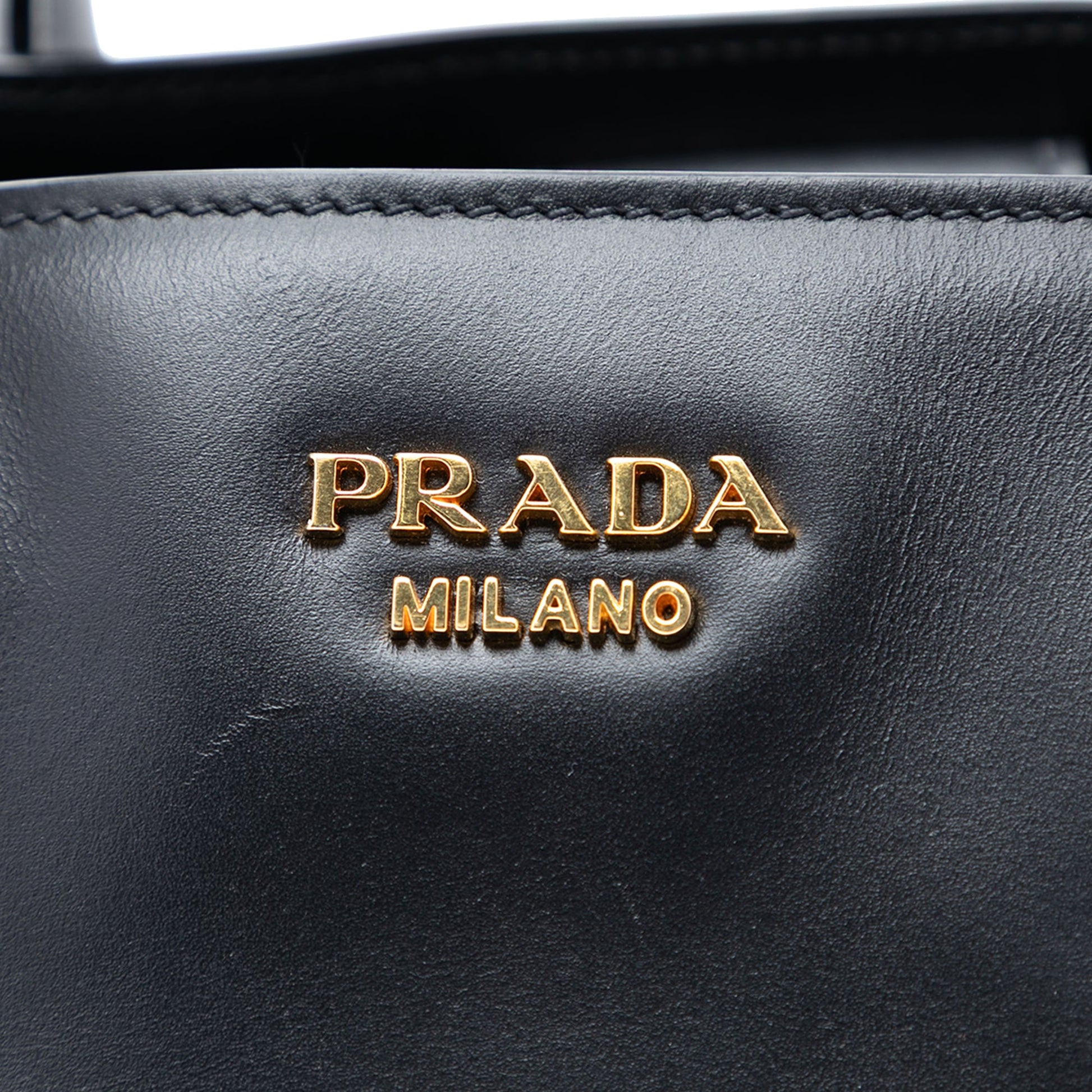 Prada City Calf Bibliotheque Satchel