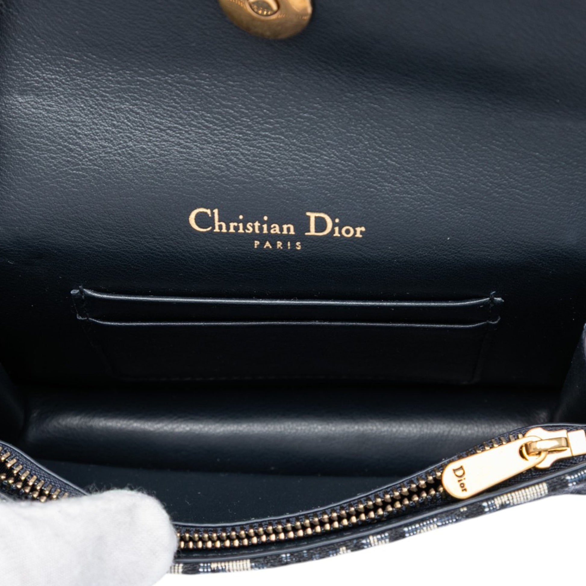 Dior Oblique Canvas Saddle Belt Bag