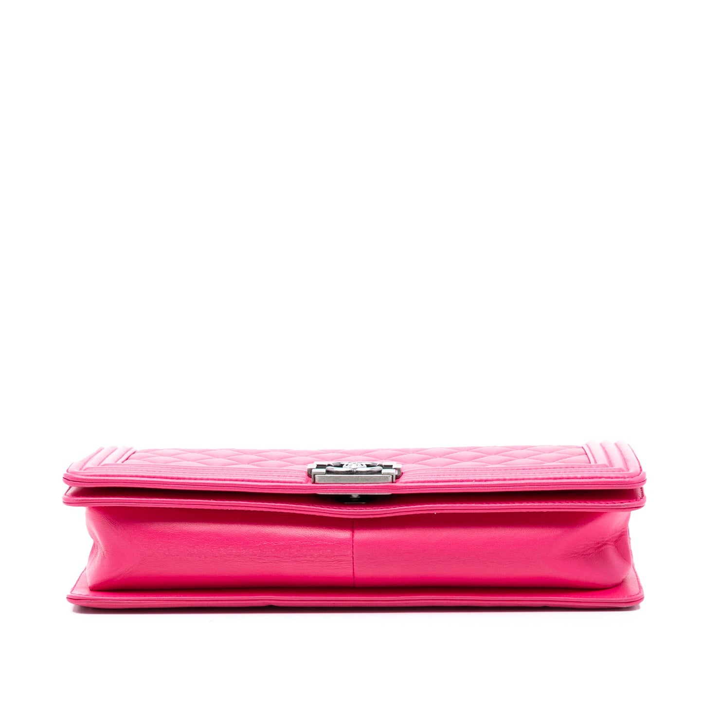Chanel Quilted Lambskin Boy Flap Clutch