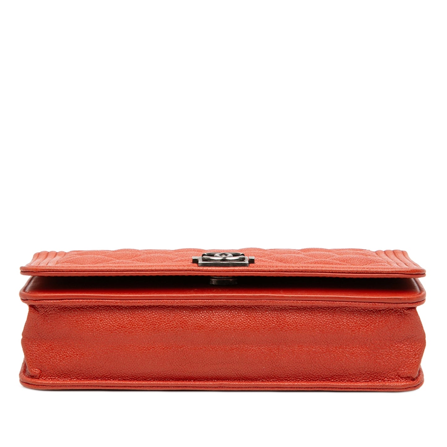Chanel Quilted Caviar Boy Wallet on Chain