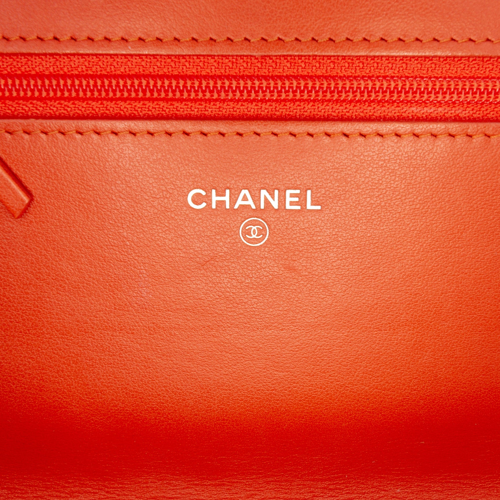 Chanel Quilted Caviar Boy Wallet on Chain