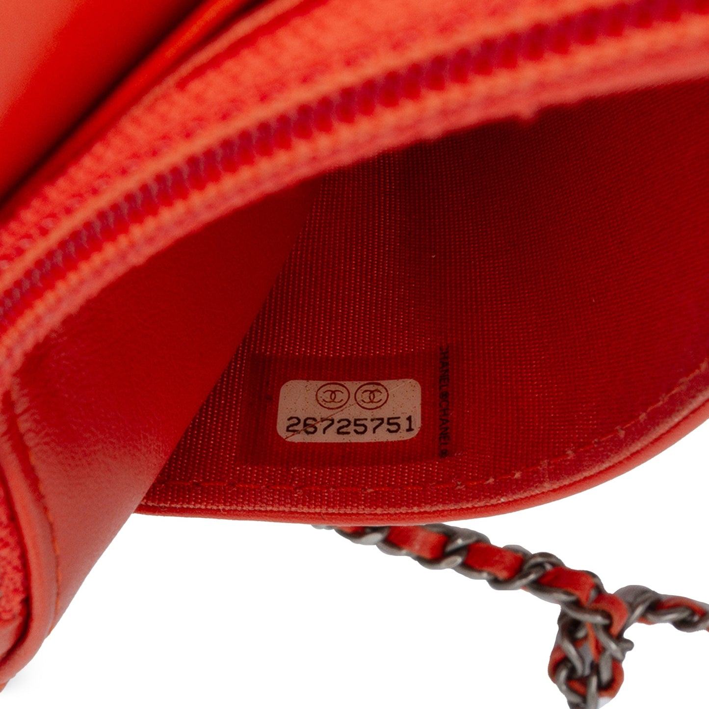 Chanel Quilted Caviar Boy Wallet on Chain