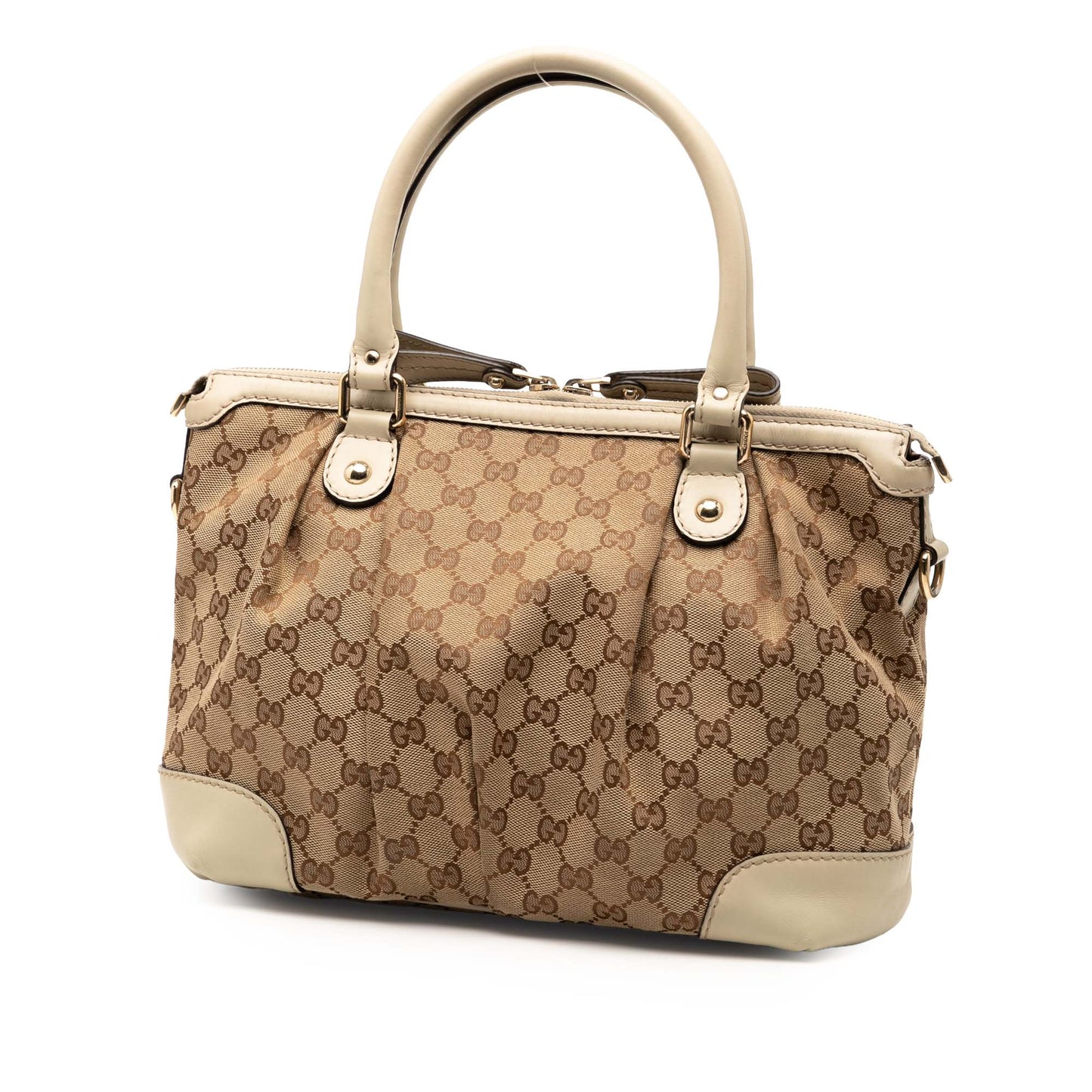Gucci GG Canvas Sukey Satchel