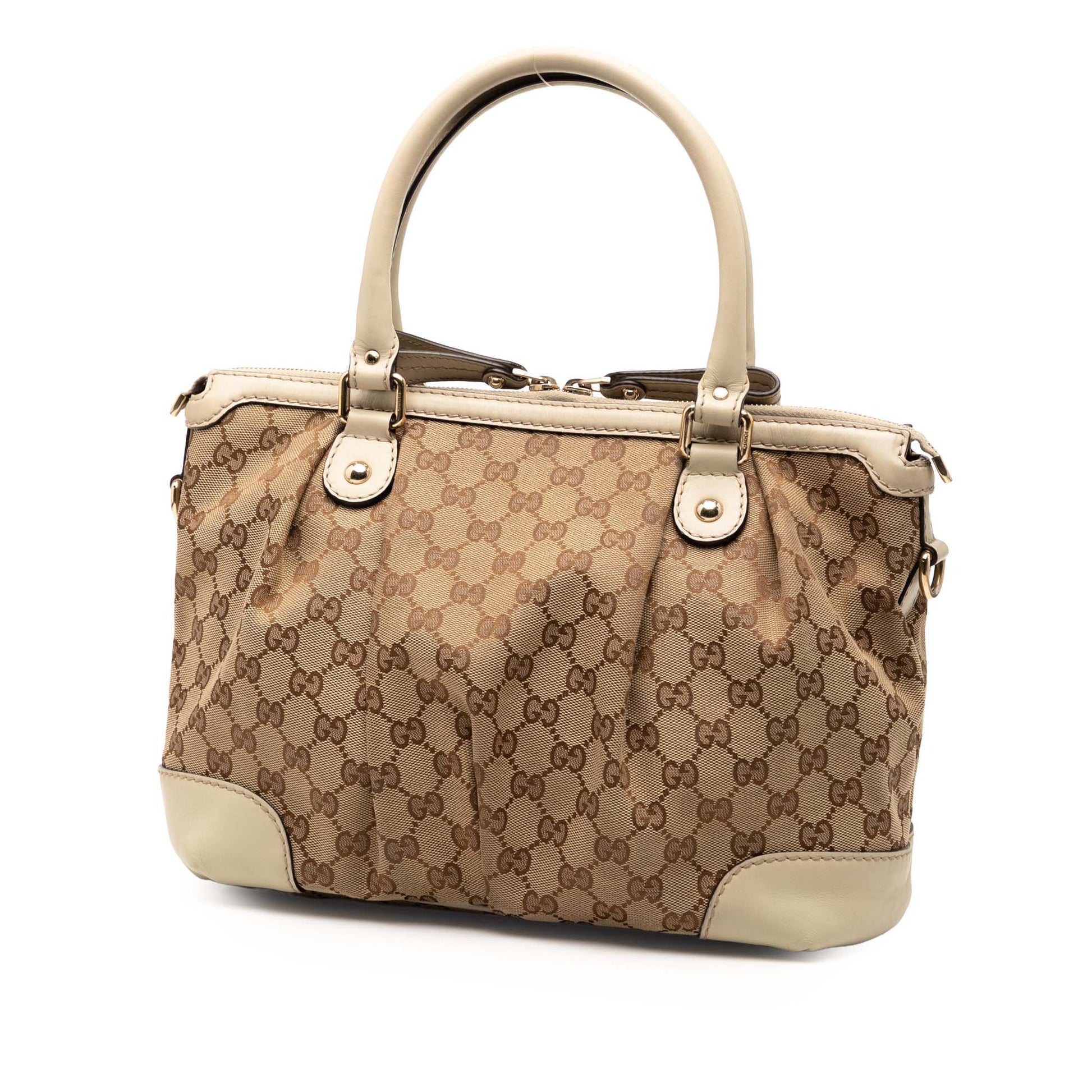 Gucci GG Canvas Sukey Satchel