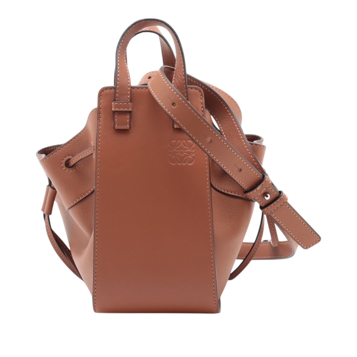 LOEWE Mini Leather Drawstring Hammock Bag