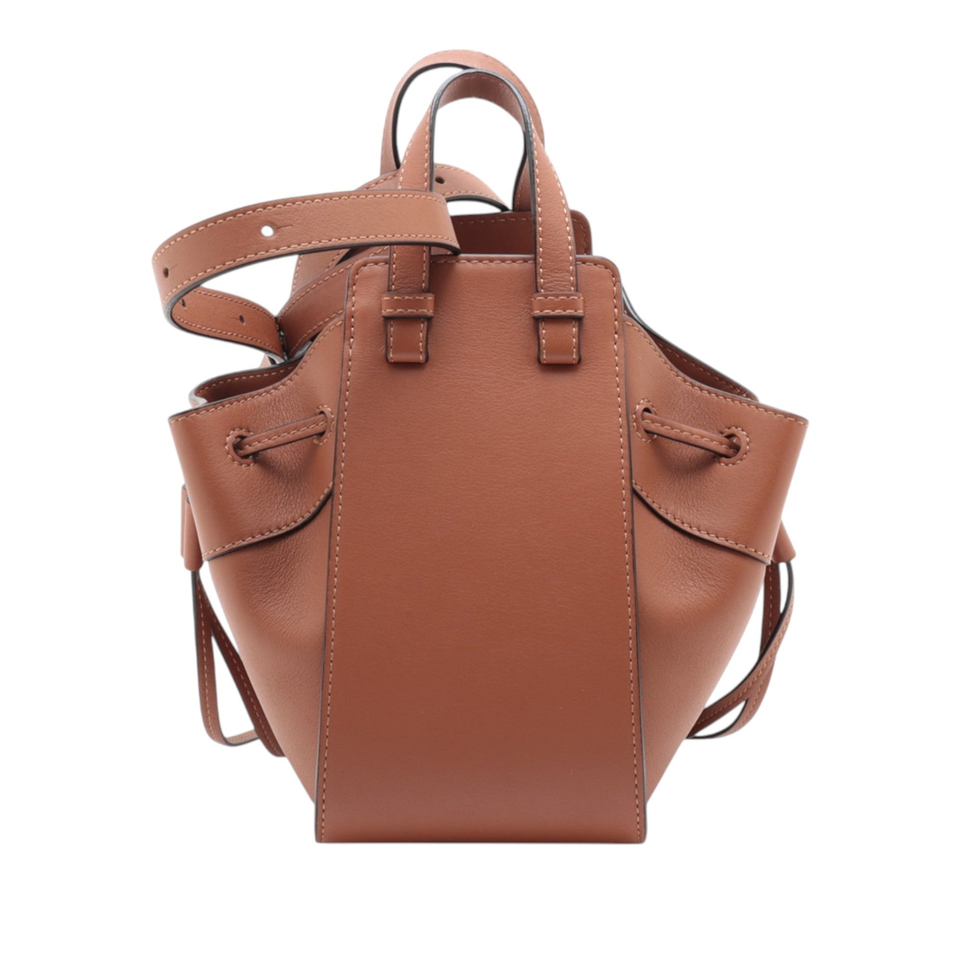 LOEWE Mini Leather Drawstring Hammock Bag