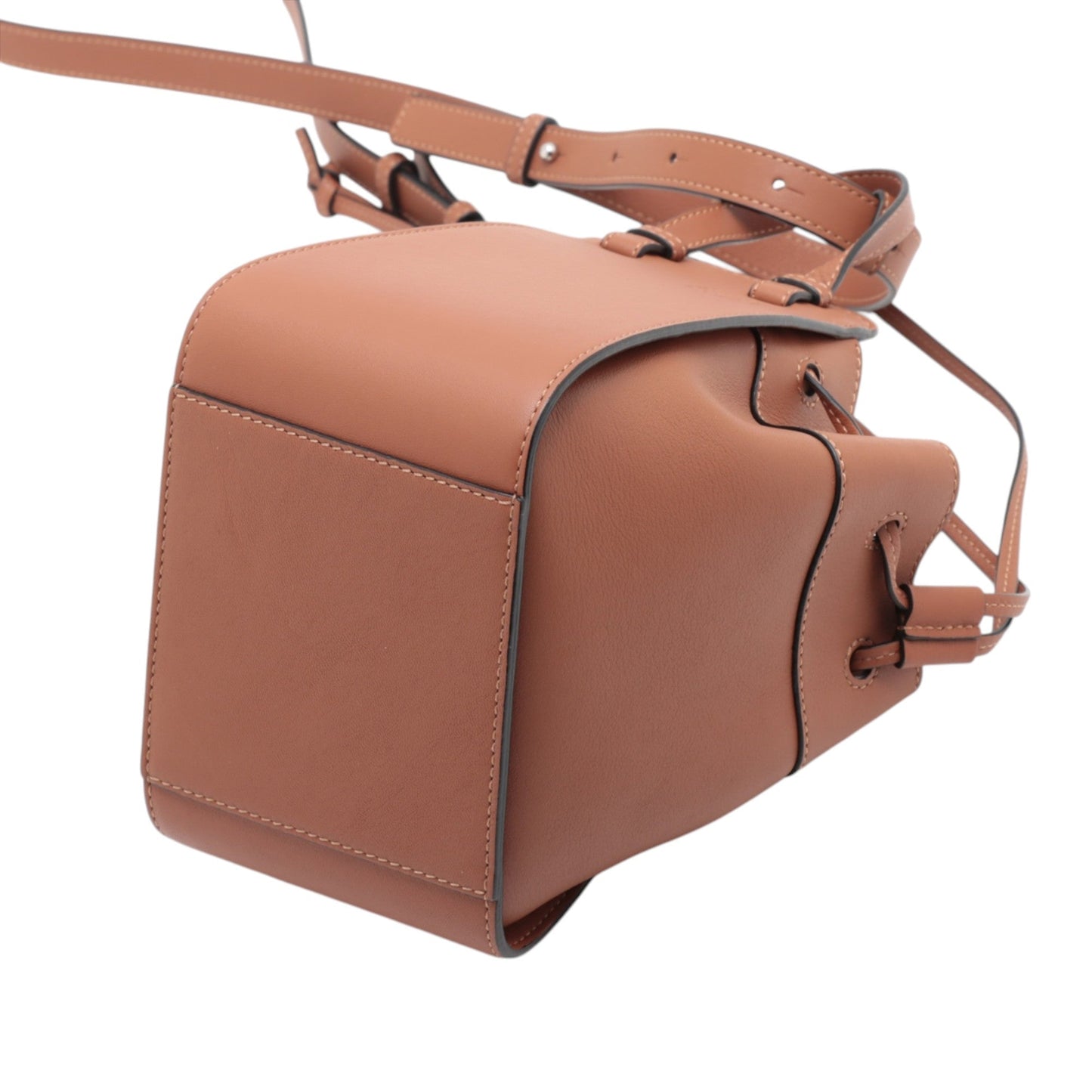 LOEWE Mini Leather Drawstring Hammock Bag