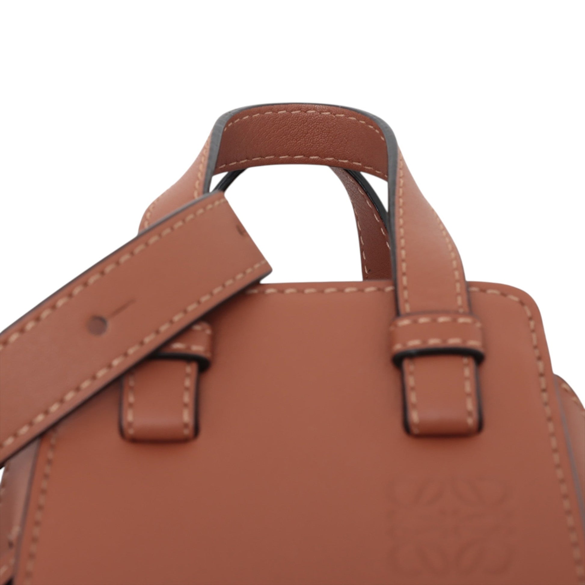 LOEWE Mini Leather Drawstring Hammock Bag