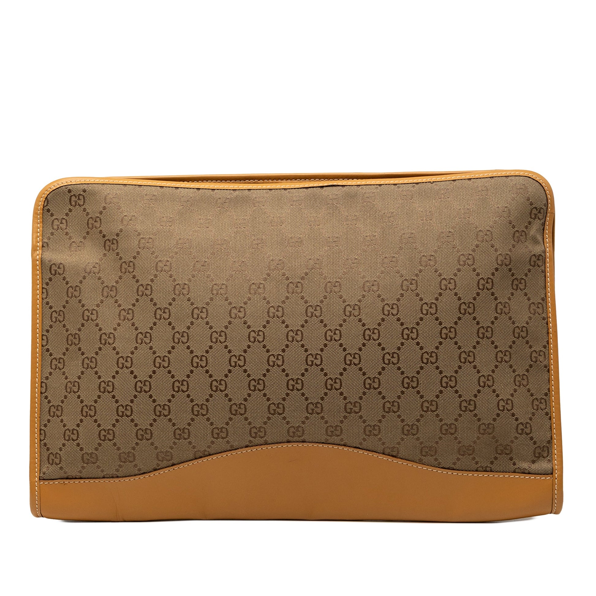 GG Canvas Clutch