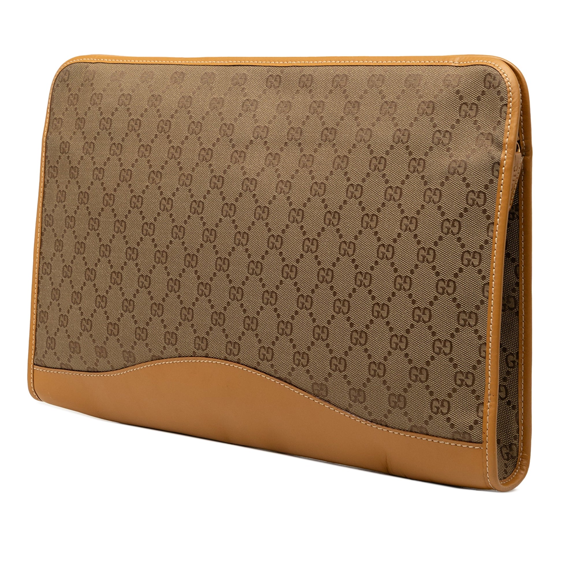 GG Canvas Clutch