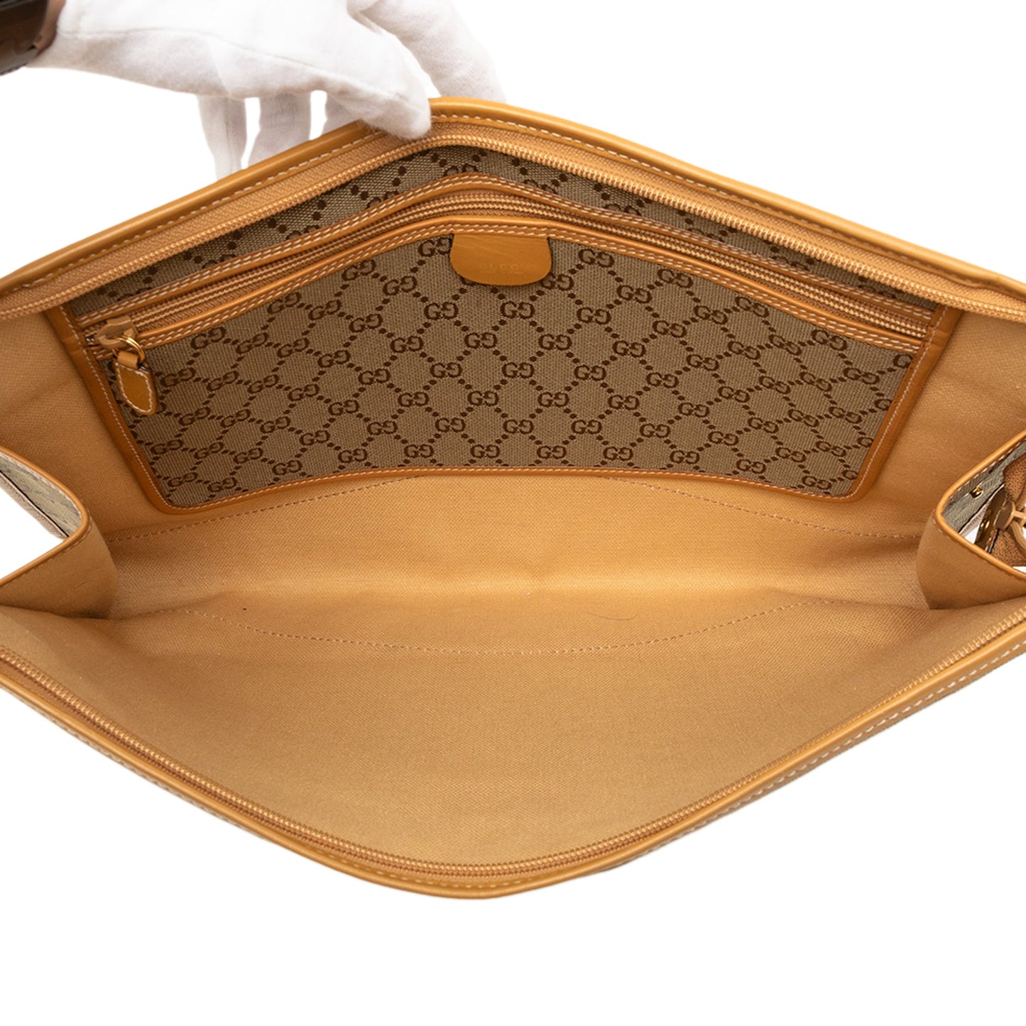 GG Canvas Clutch