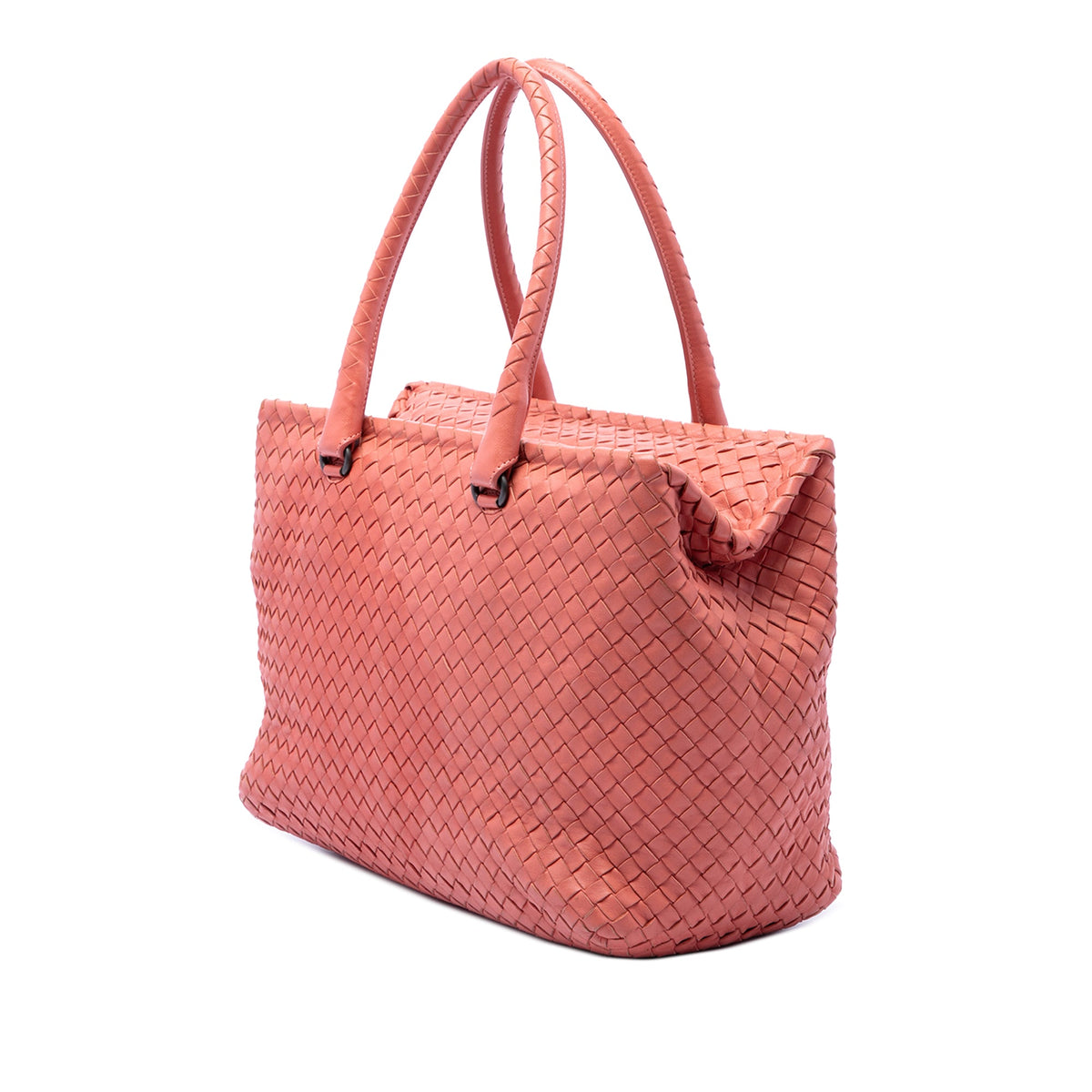 Bottega Veneta Nappa Intrecciato Brick Tote