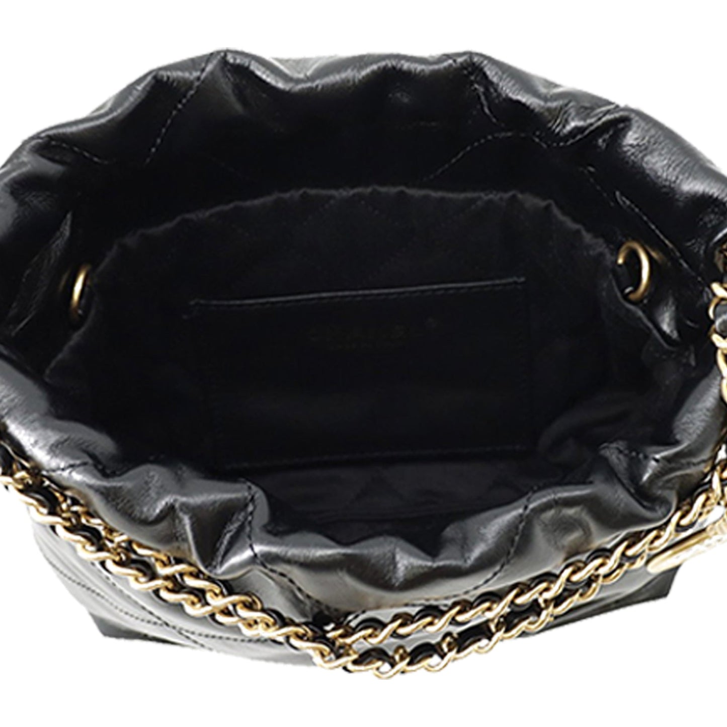 Chanel Mini Shiny Calfskin 22 Handbag