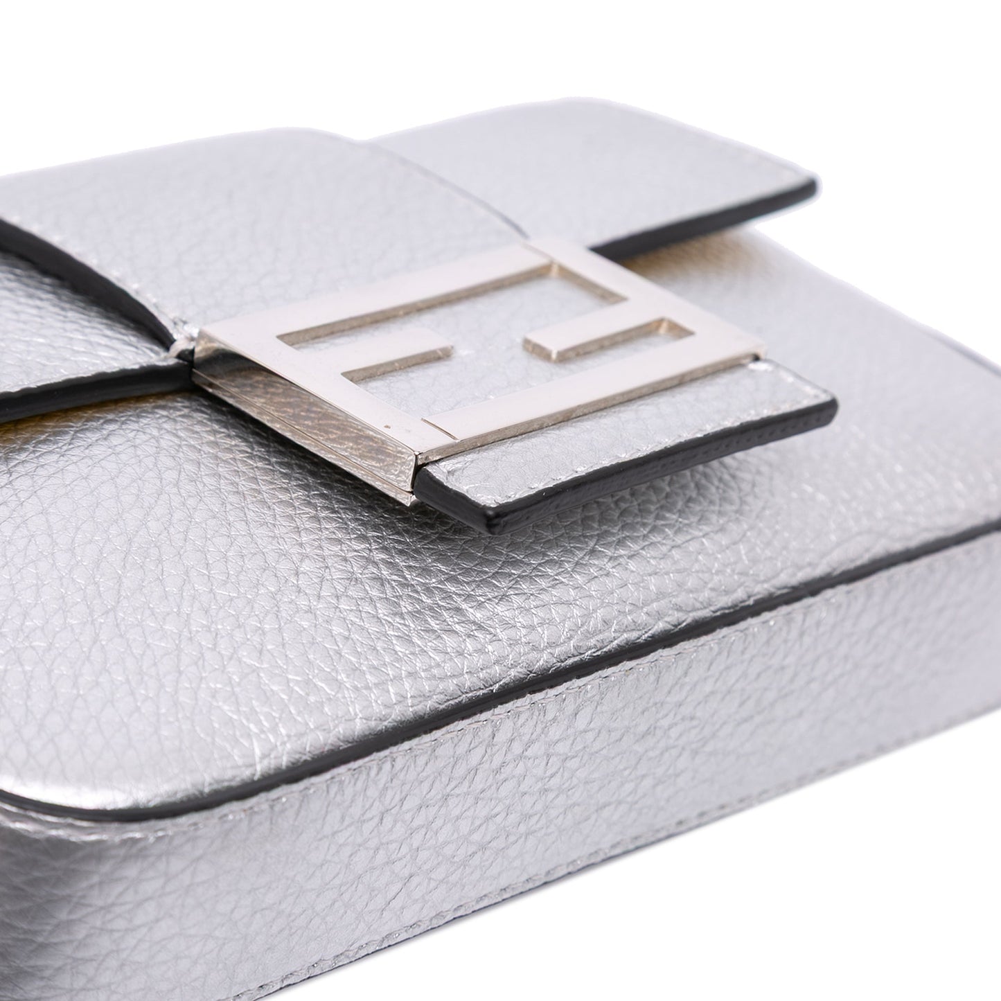 Fendi Leather Baguette Crossbody