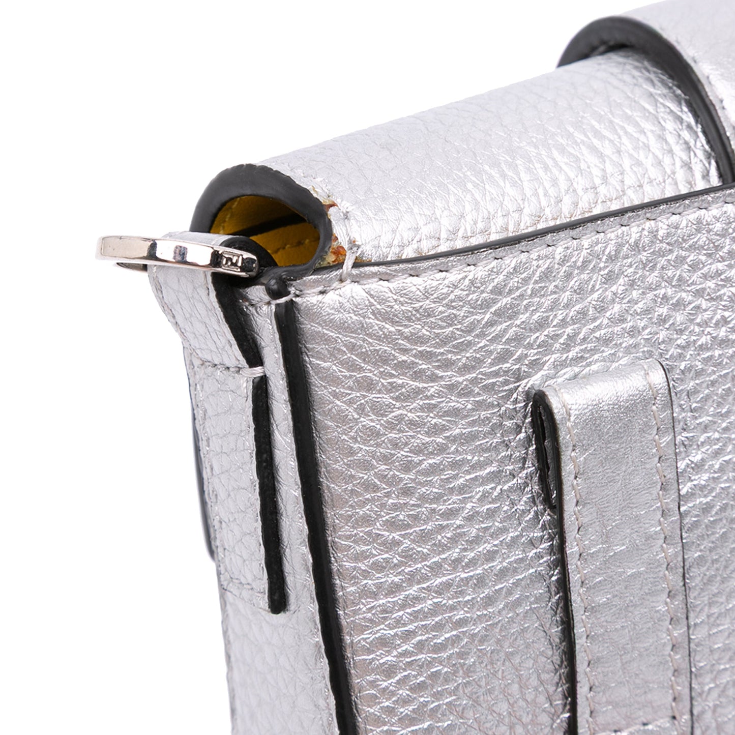 Fendi Leather Baguette Crossbody