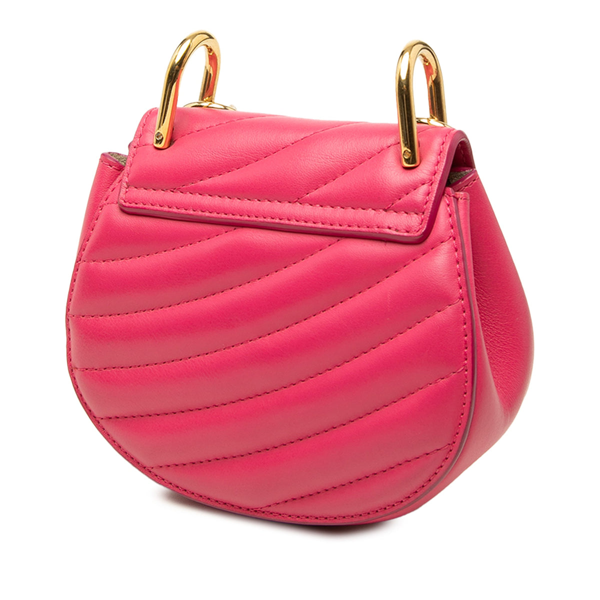 Chloé Nano Quilted Leather Drew Bijou Satchel