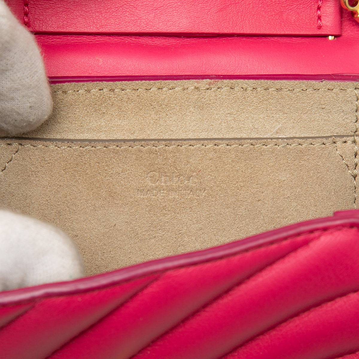 Chloé Nano Quilted Leather Drew Bijou Satchel