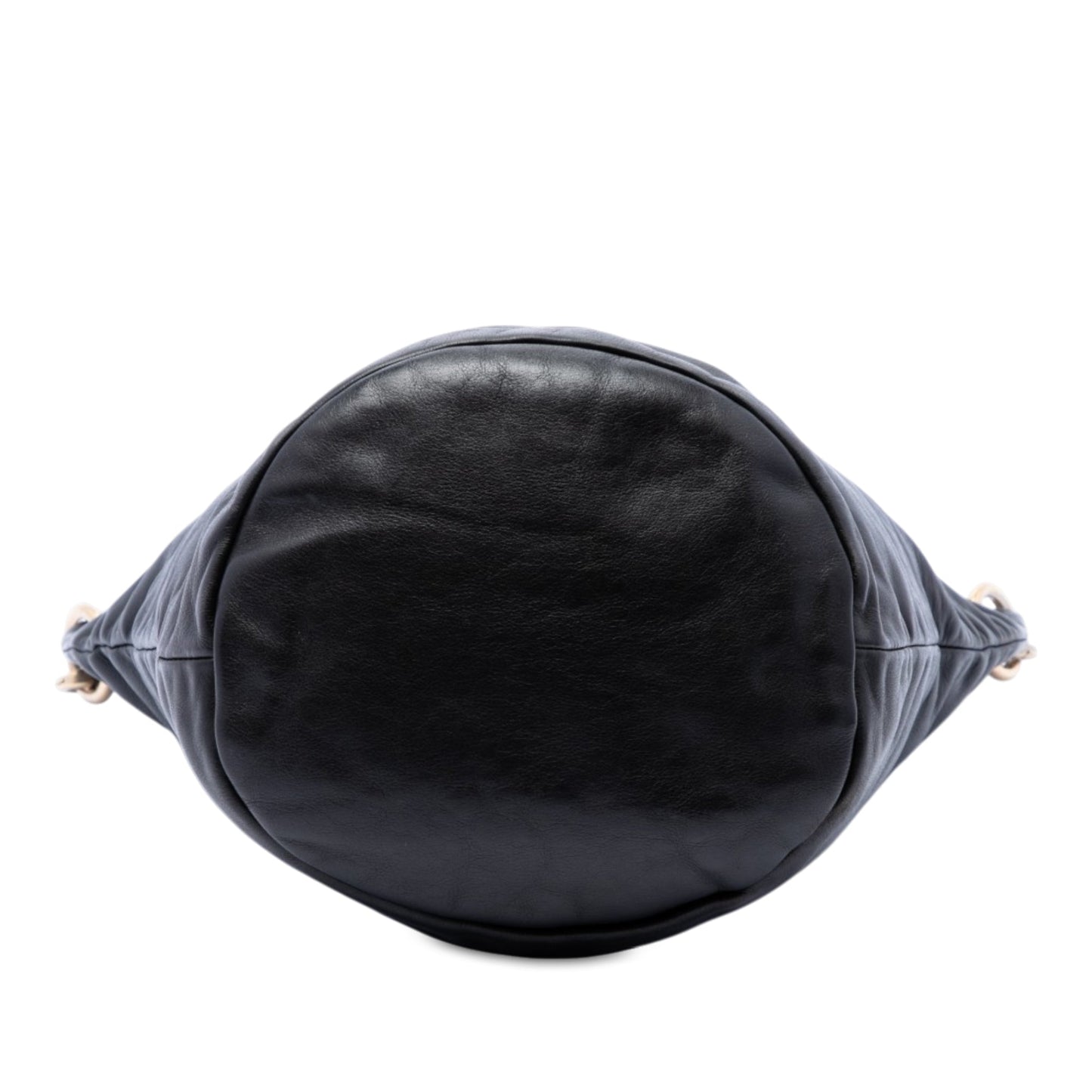 Chanel CC Lambskin Bucket Bag