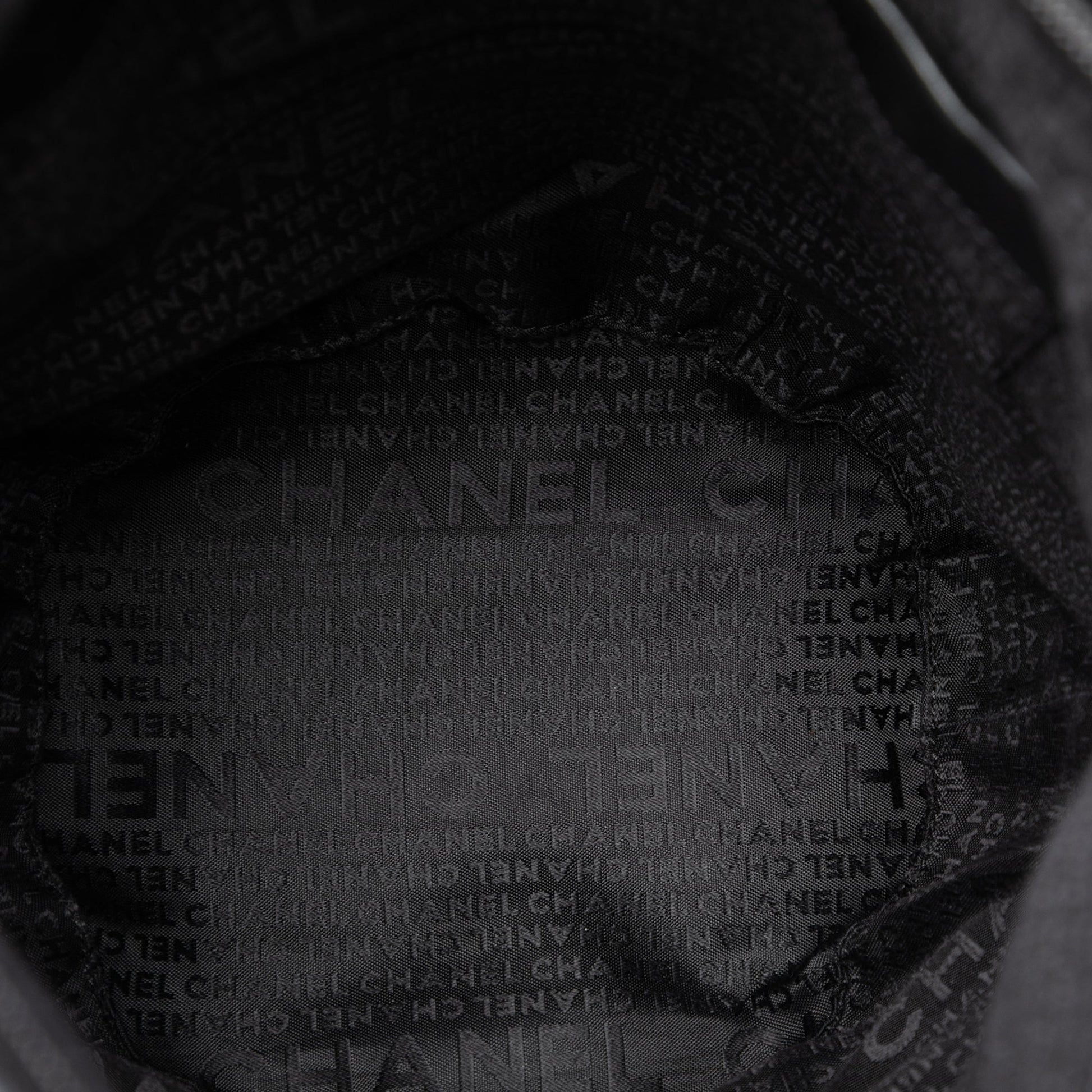 Chanel CC Lambskin Bucket Bag