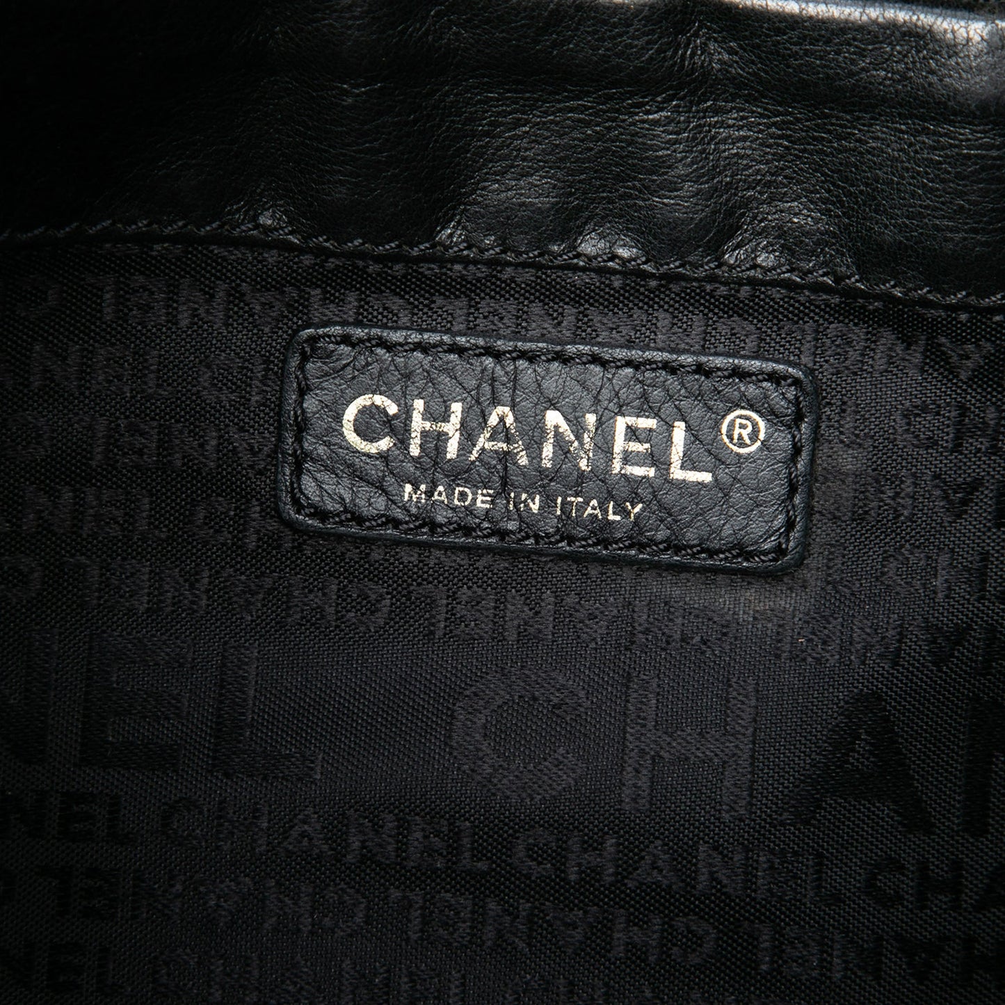 Chanel CC Lambskin Bucket Bag