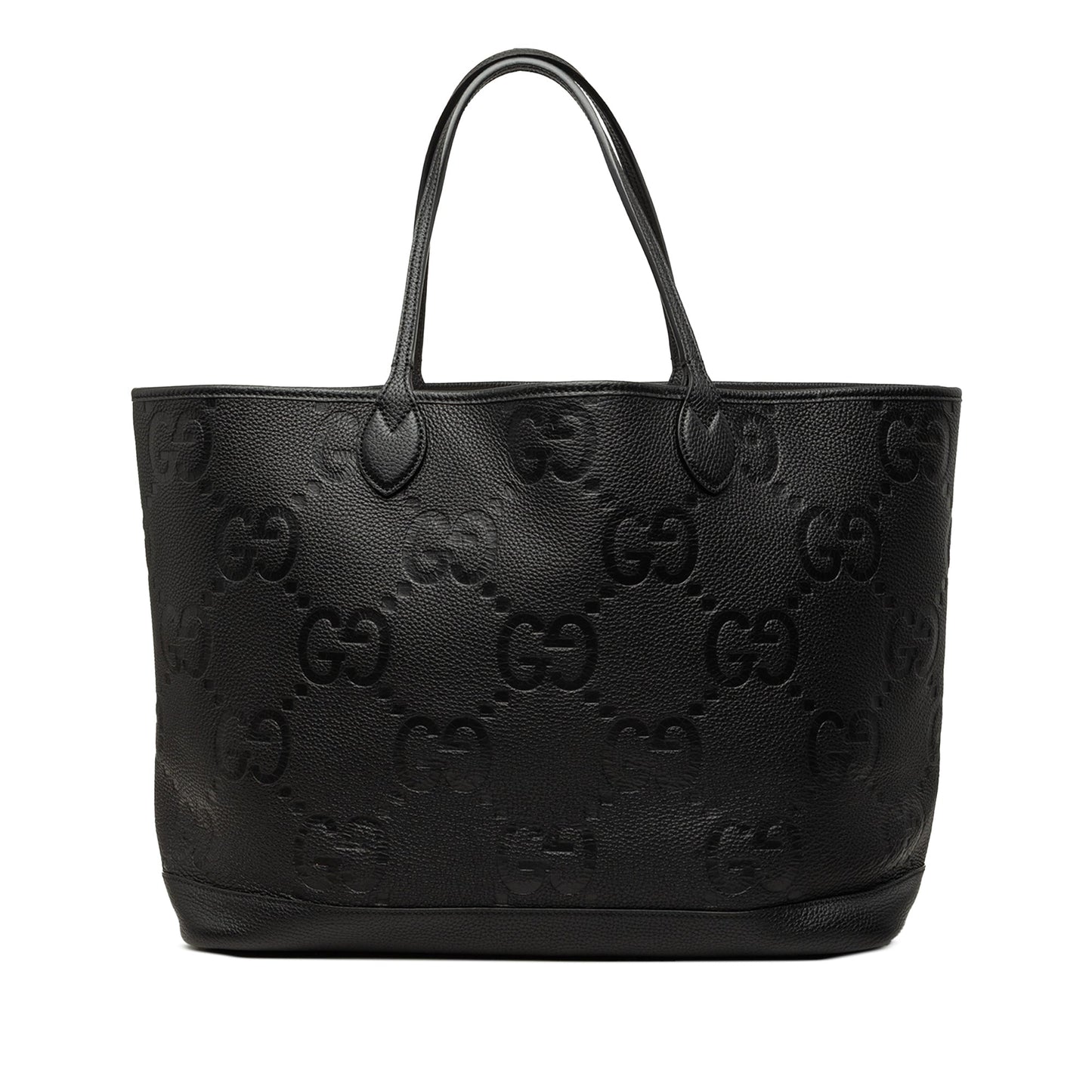 Gucci Large Jumbo GG Embossed Calfskin Tote