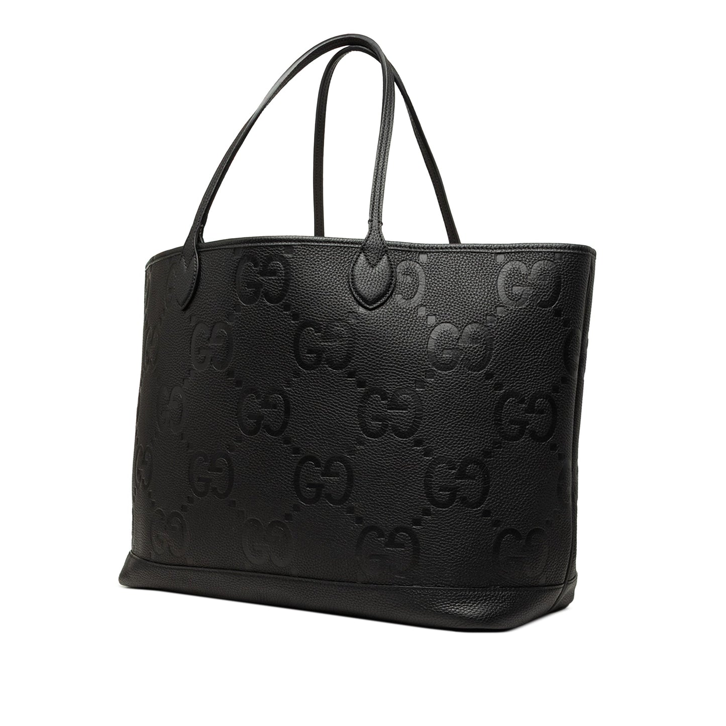 Gucci Large Jumbo GG Embossed Calfskin Tote