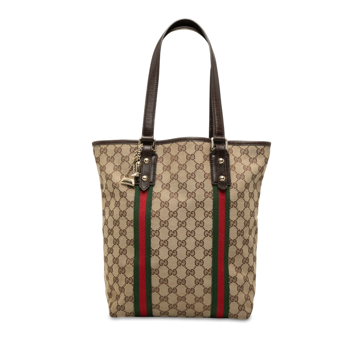 Gucci GG Canvas Web Jolicoeur Tote