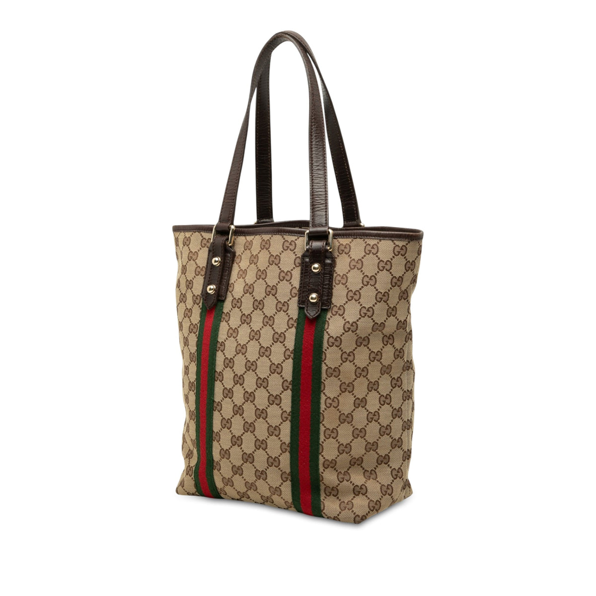 Gucci GG Canvas Web Jolicoeur Tote