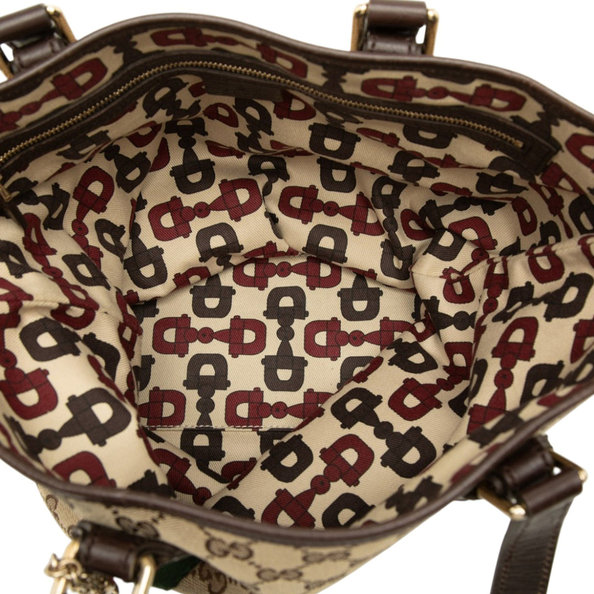 Gucci GG Canvas Web Jolicoeur Tote