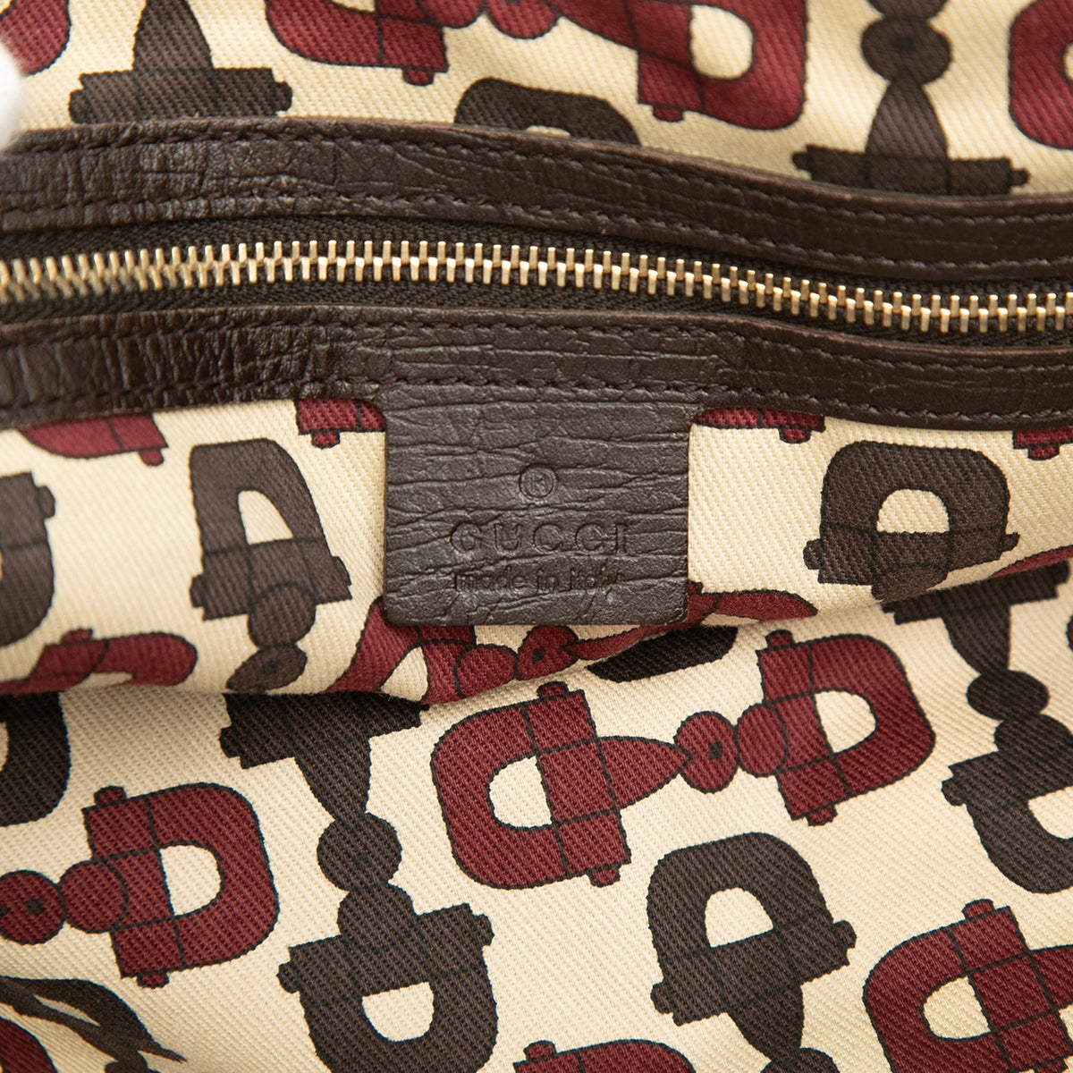 Gucci GG Canvas Web Jolicoeur Tote