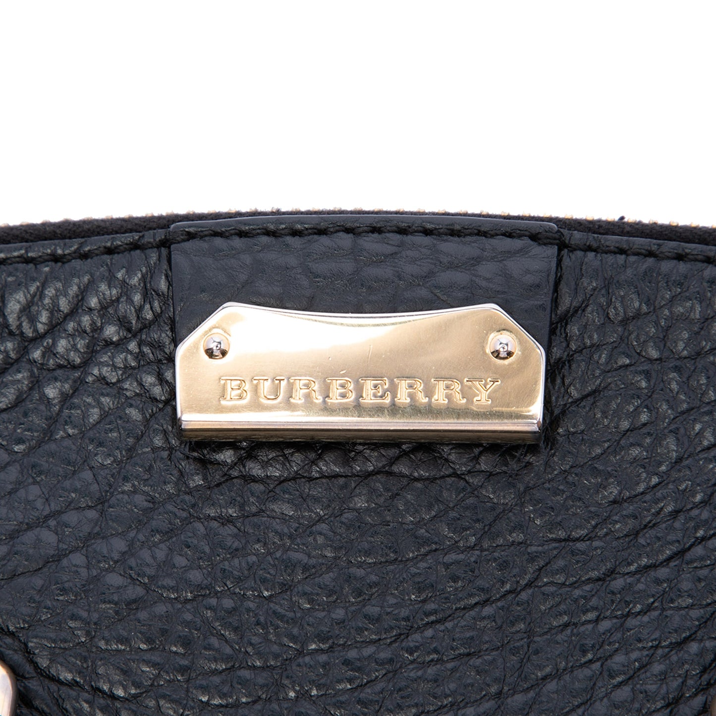 Burberry Large Grained Calfskin Heritage Orchard Bowling Bag