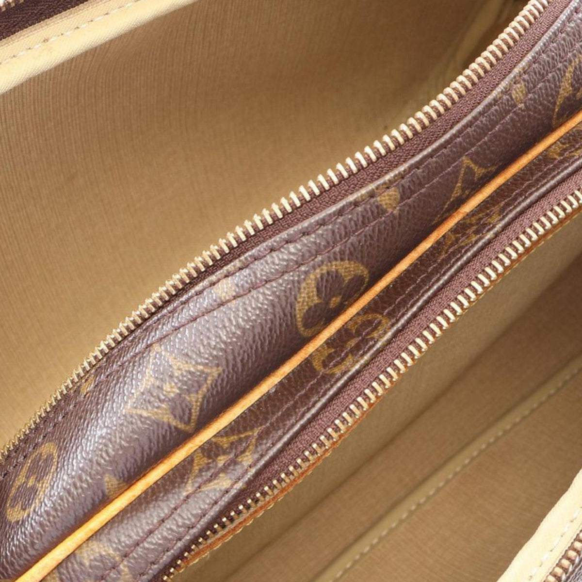 Louis Vuitton Monogram Reporter PM — Brown