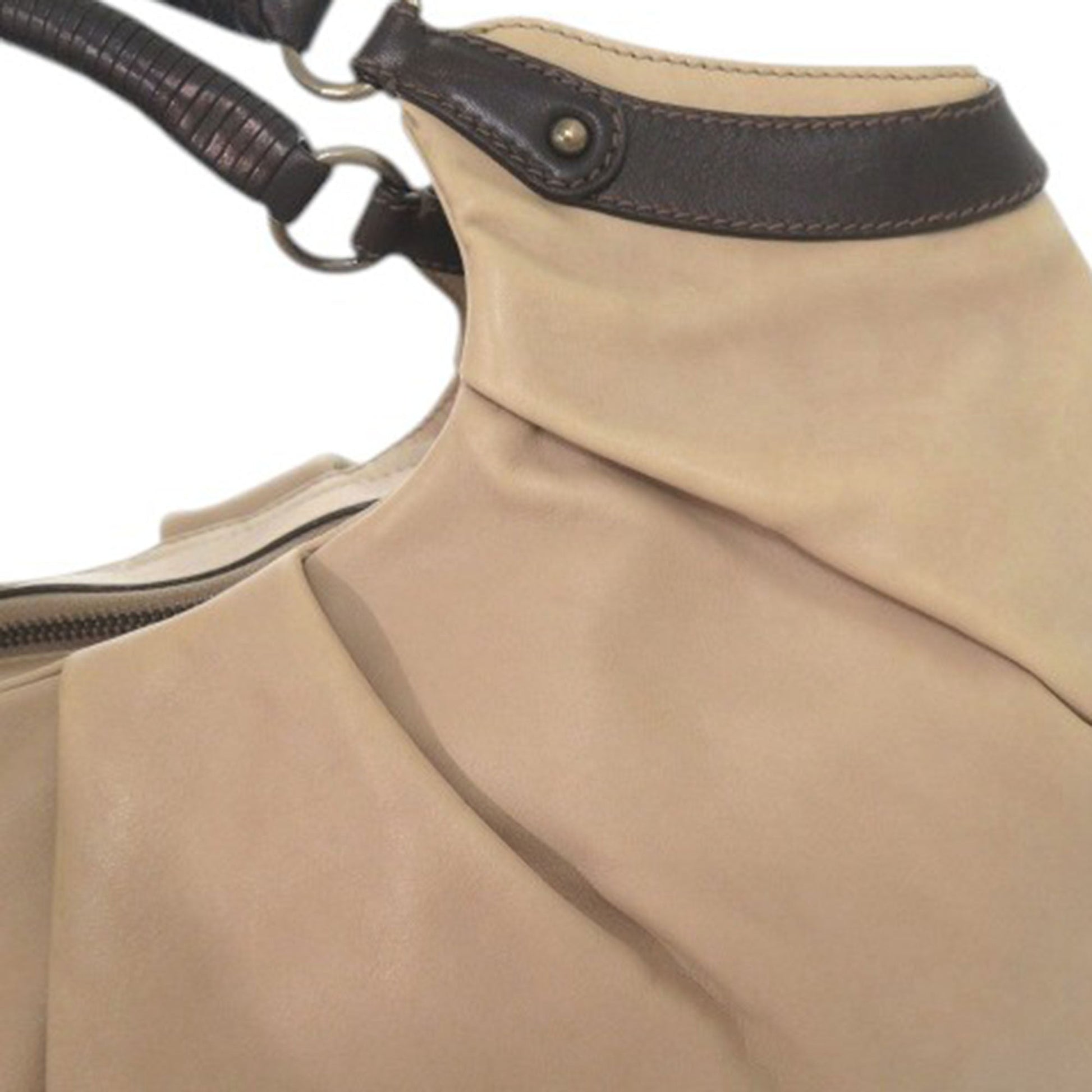 Ferragamo Leather Gancini Tote