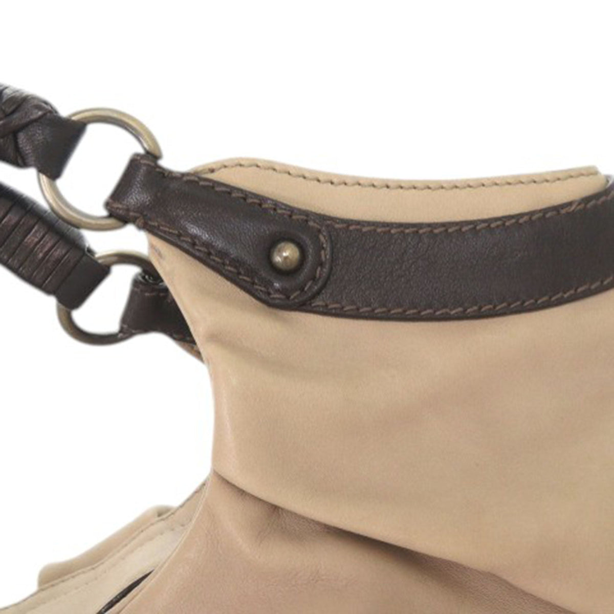 Ferragamo Leather Gancini Tote