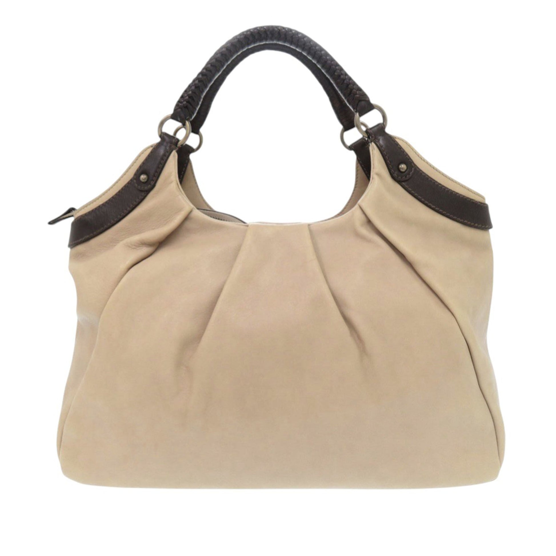 Ferragamo Leather Gancini Tote