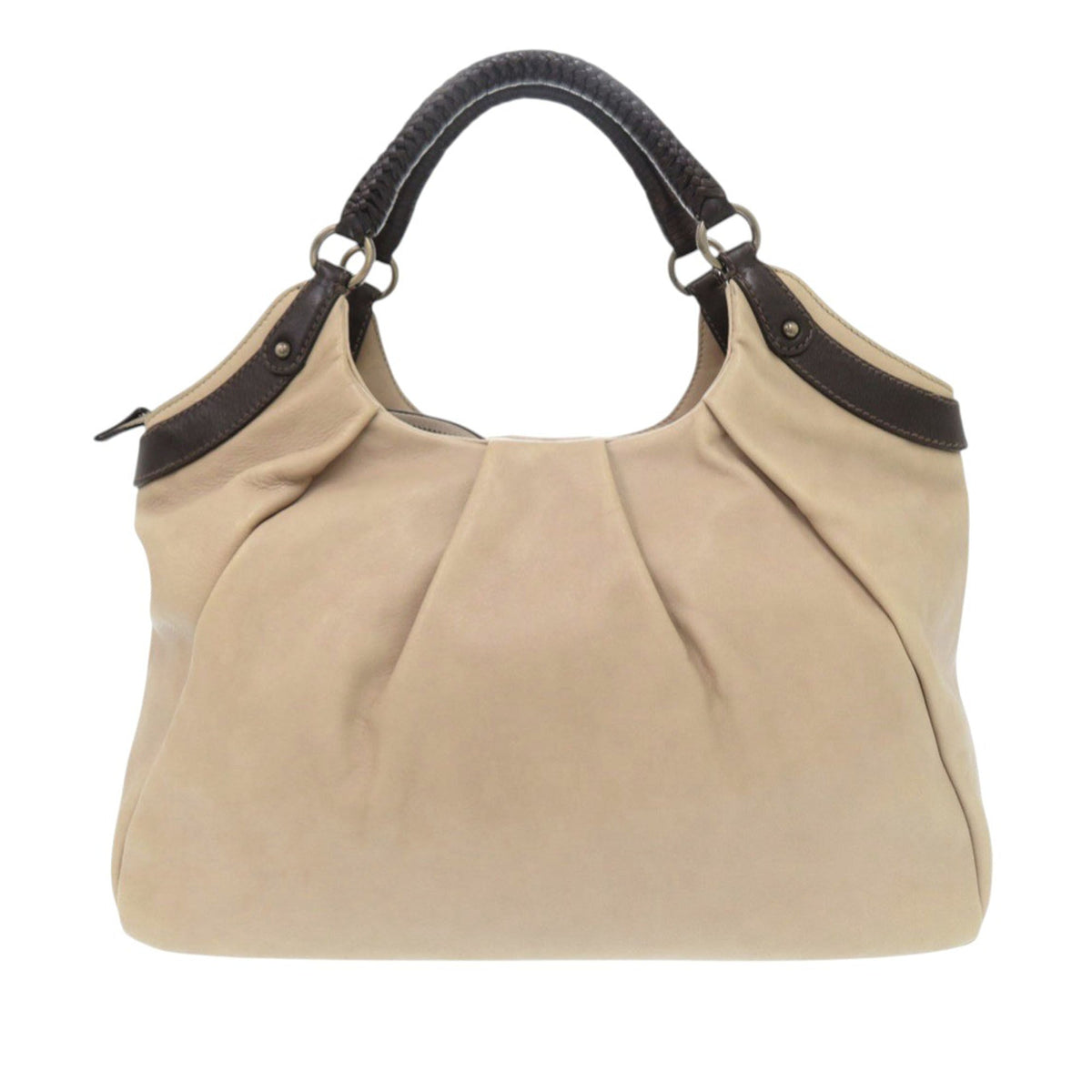 Ferragamo Leather Gancini Tote