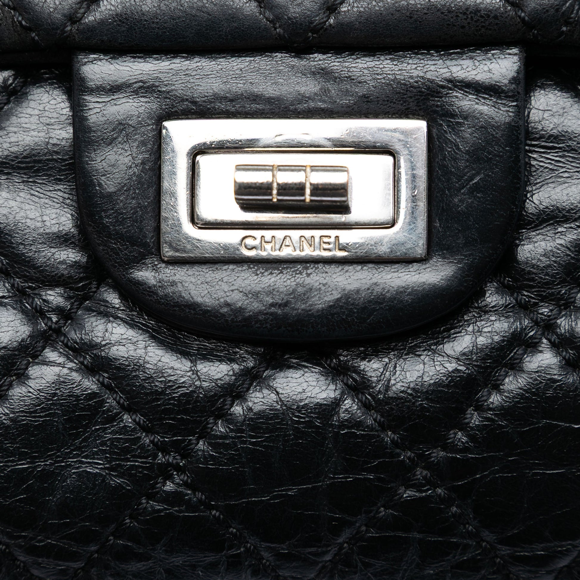 Chanel Quilted Aged Calfskin Reissue 2.55 Double Flap 227