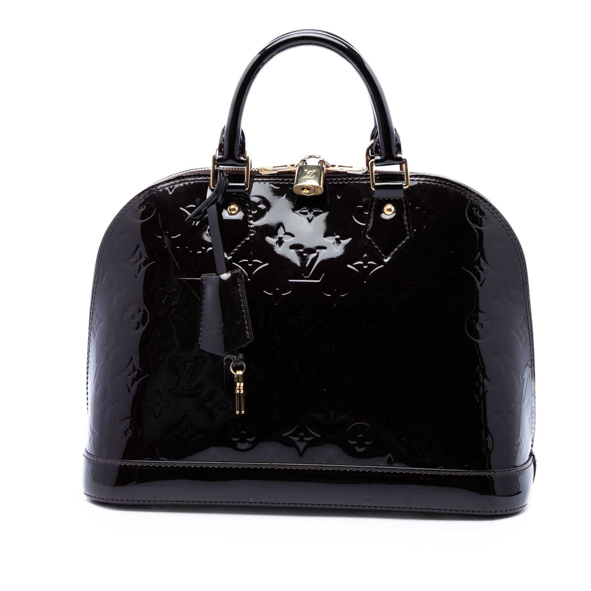 Louis Vuitton Monogram Vernis Alma PM — Purple