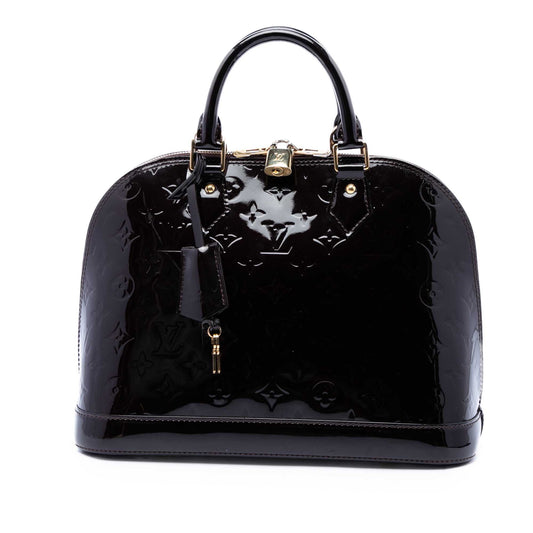 Louis Vuitton Monogram Vernis Alma PM — Purple