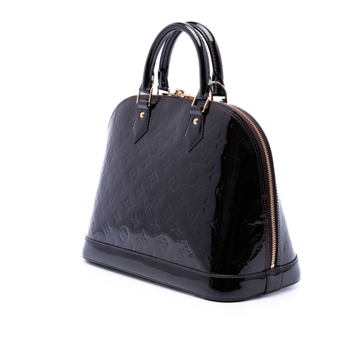 Louis Vuitton Monogram Vernis Alma PM — Purple