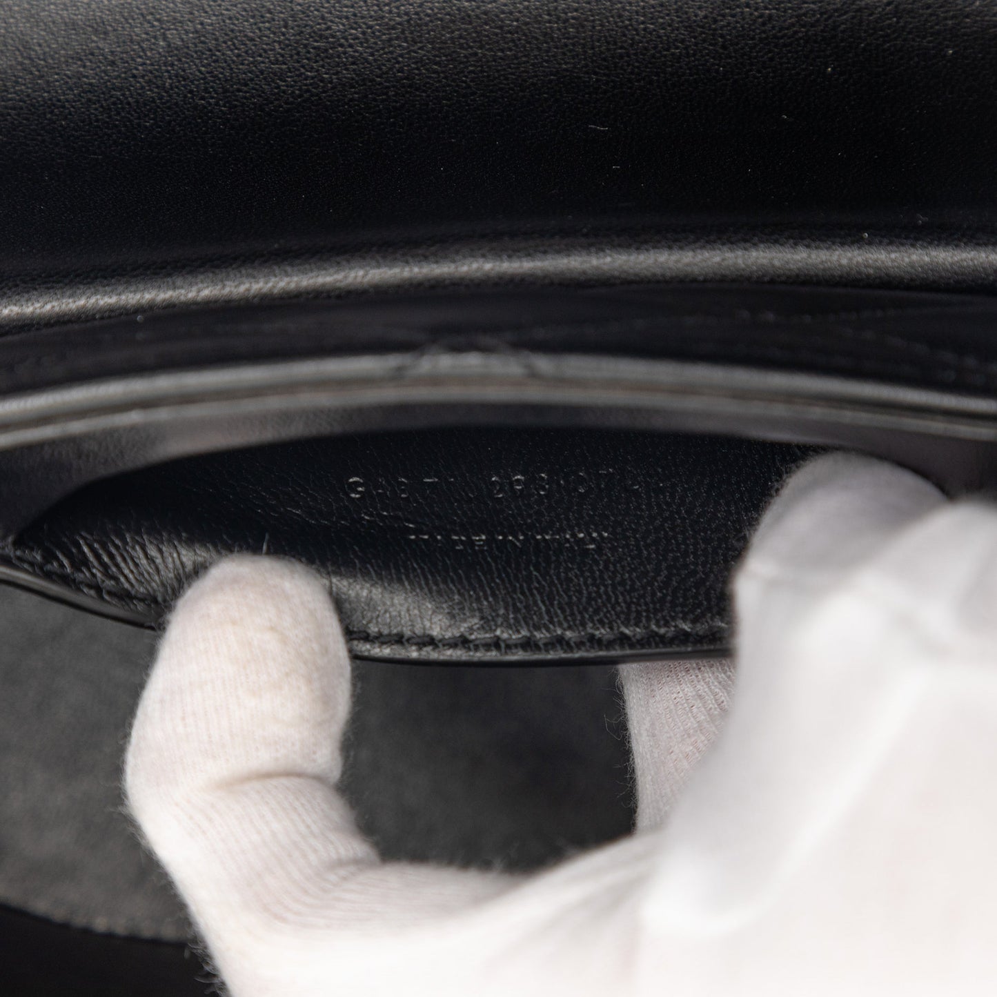 Saint Laurent Quilted Lambskin Monogram June Box Bag
