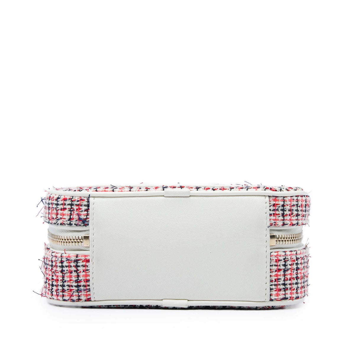Chanel Tweed CC Mania Camera Bag — White