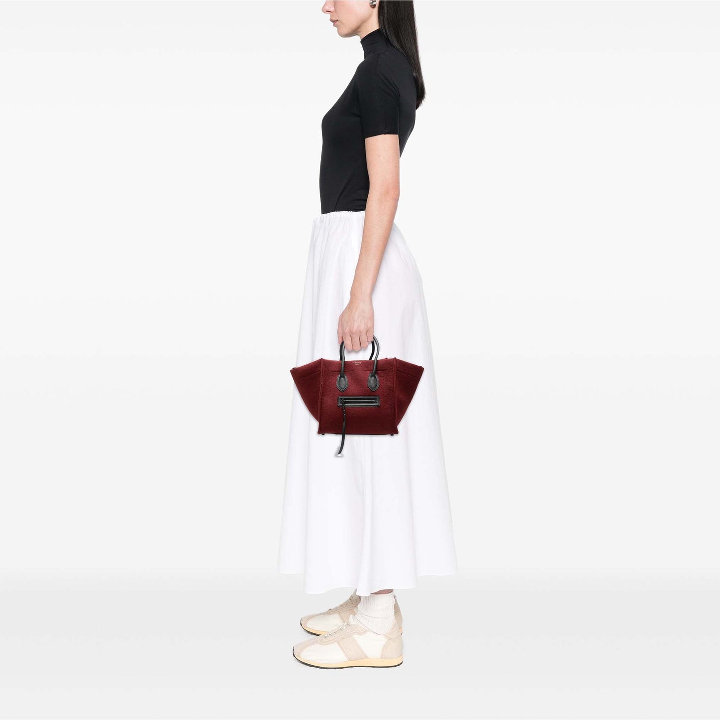 Celine Medium Felt Phantom Luggage Tote