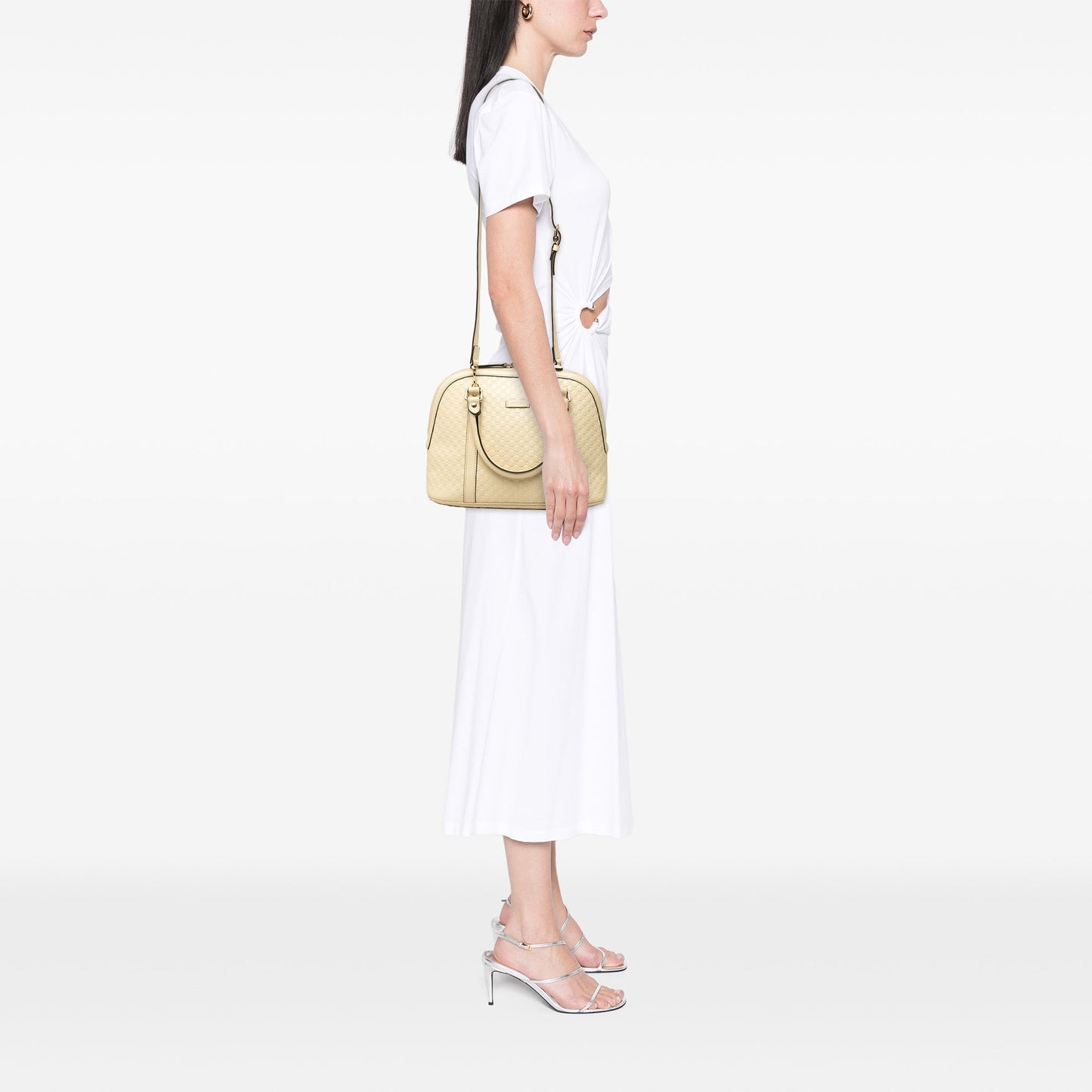 Gucci Medium Microguccissima Dome Satchel