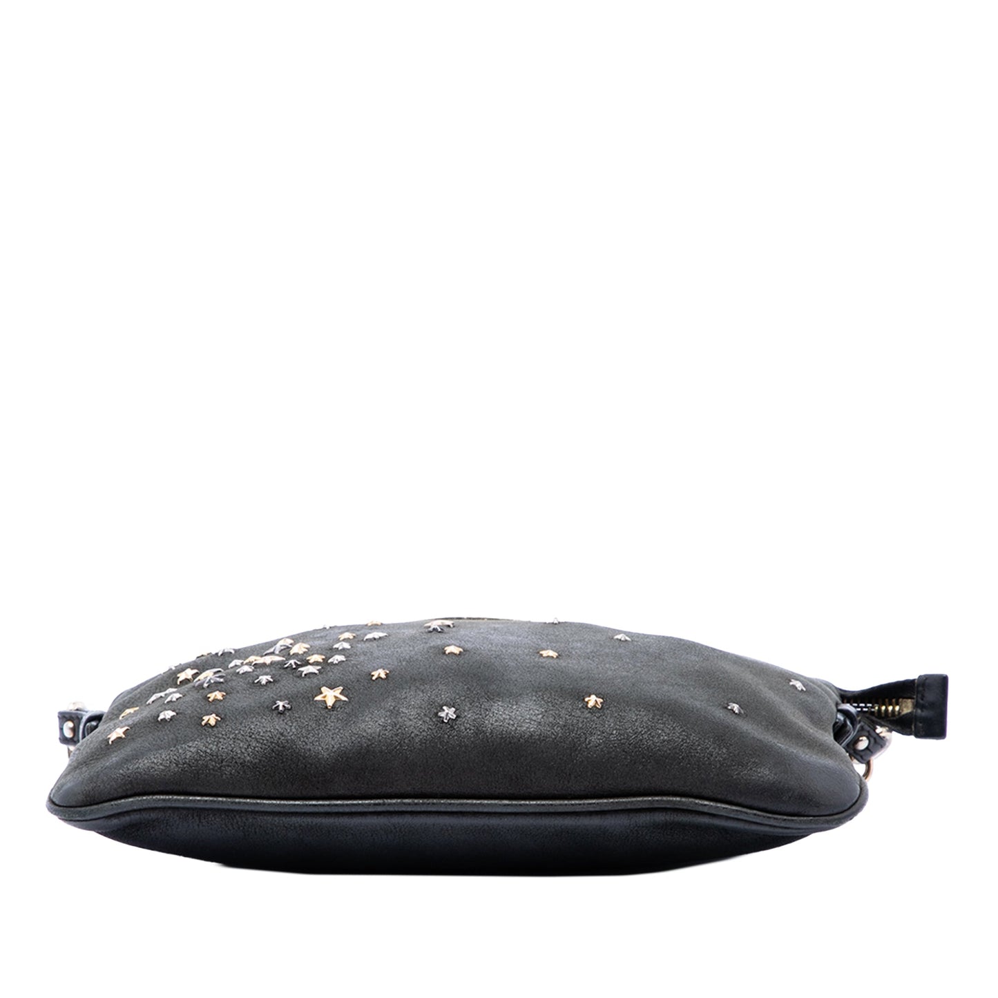 Fendi Mini Leather Star Studded Chain Crossbody