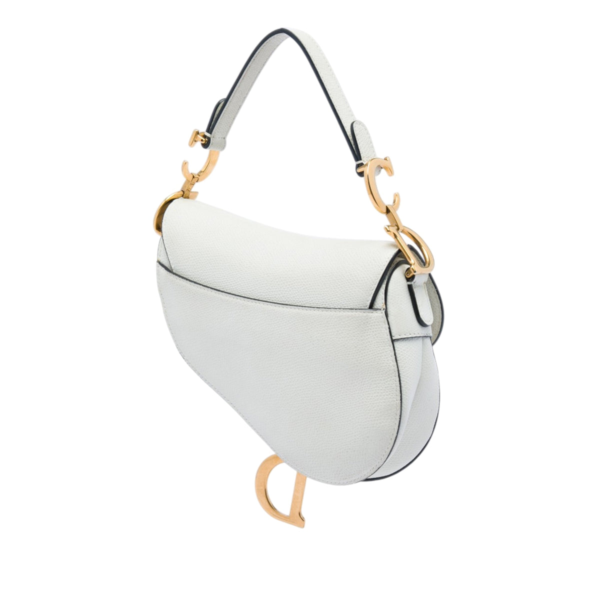 Dior Mini Grained Calfskin Saddle Bag