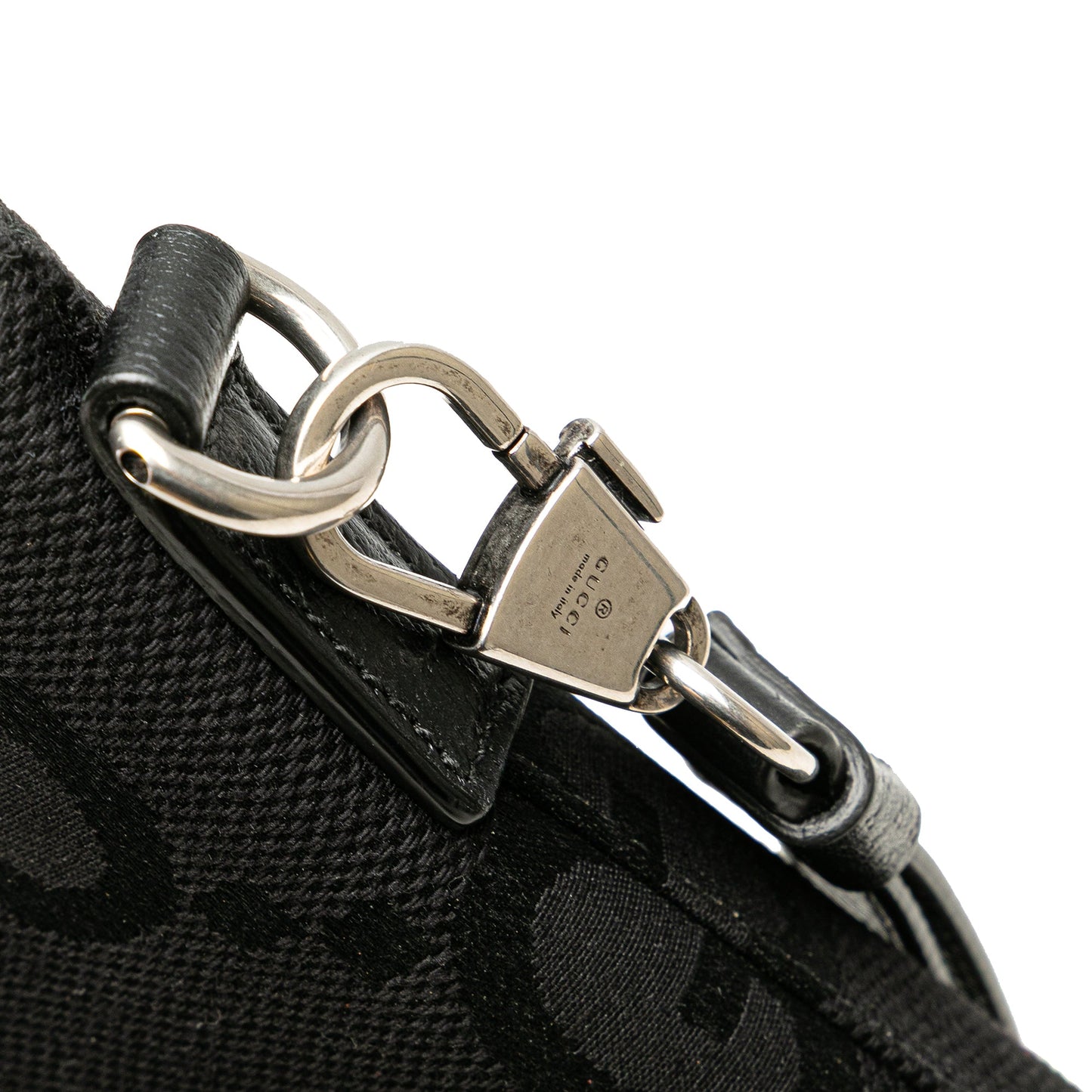 Gucci Jumbo GG Canvas Clutch on Strap