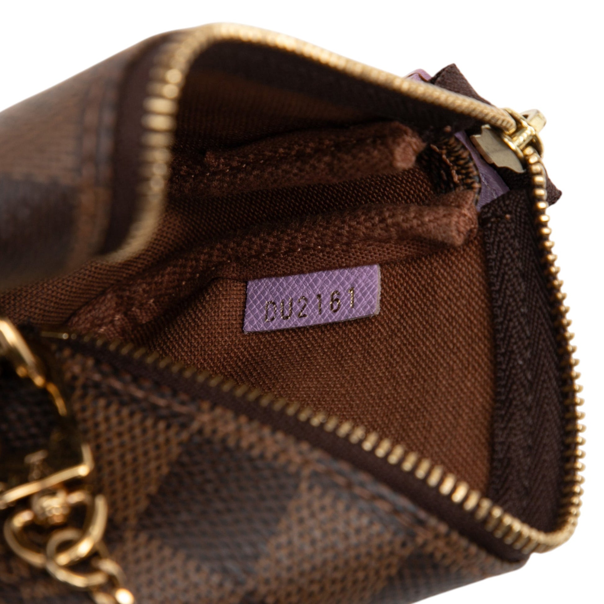 Louis Vuitton Damier Ebene Illustre Mini Pochette Accessories