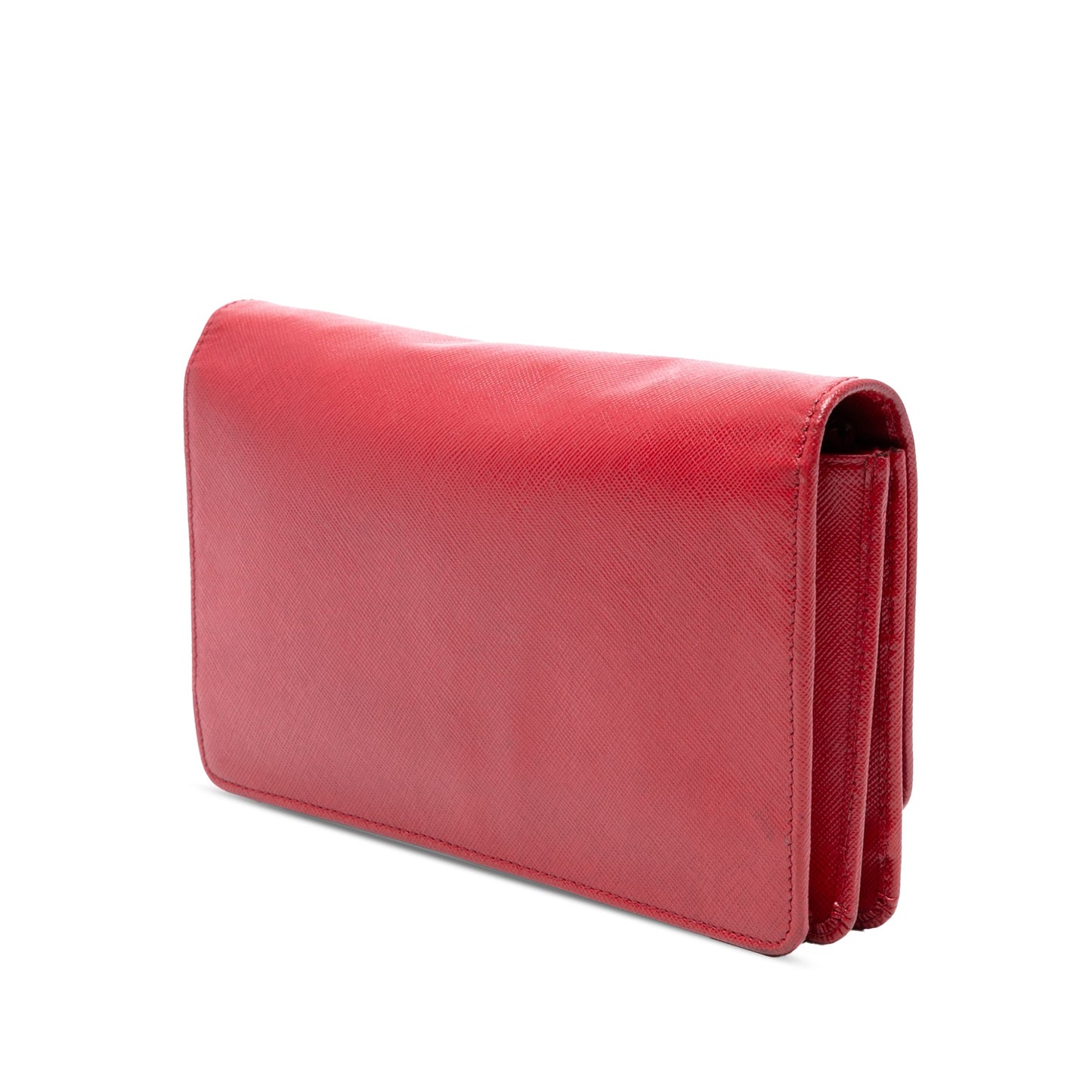 Prada Saffiano Wallet on Strap
